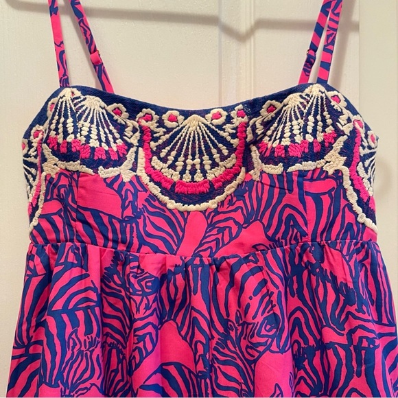 Lilly Pulitzer Bernadetta Maxi Dress Wild Nights Size 8 - Picture 4 of 15